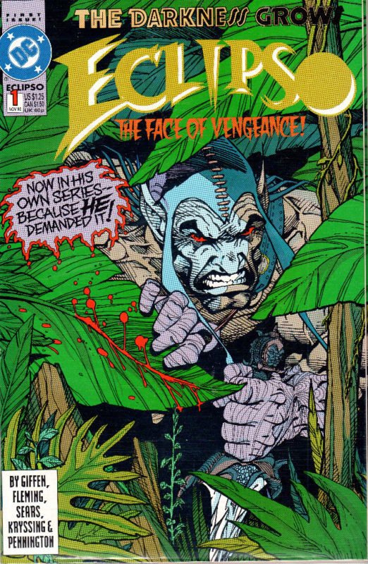 DC COMIC: ECLIPSO FACE OF VENGEANCE #1